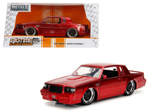 1987 Buick Grand National Candy Red 1/24 Diecast Model Car by Jada